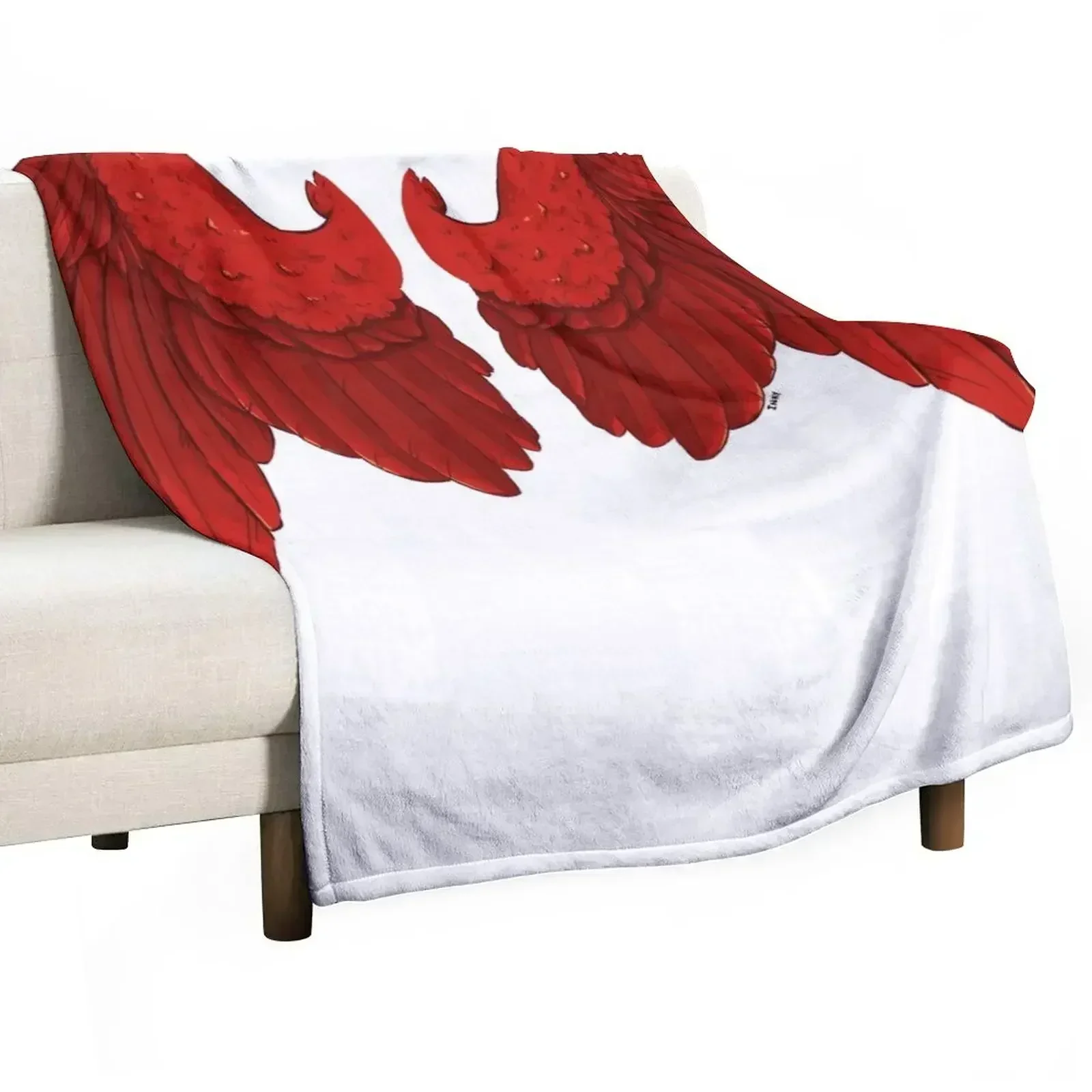 

Hawks [Keigo Takami] wings Throw Blanket Plush Fuzzy Cozy Blanket for Couch Sofa