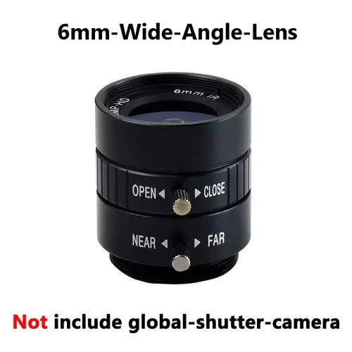 Imagen 2 del producto Raspberry Pi Cámara con obturador global Teleobjetivo/100X-Microscopio/Zoom CS/C Lente 1.6MP IMX296