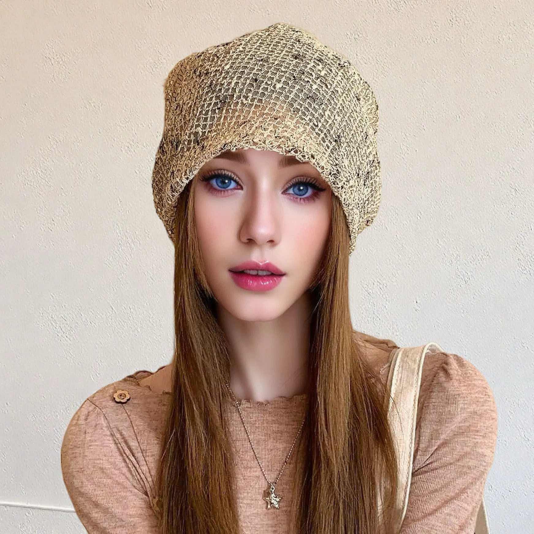 Retro Hollow Cutout Bucket Hat Women Summer Breathable Lightweight Loose Fit Face Slimming Casual Stacked Slouchy Cap
