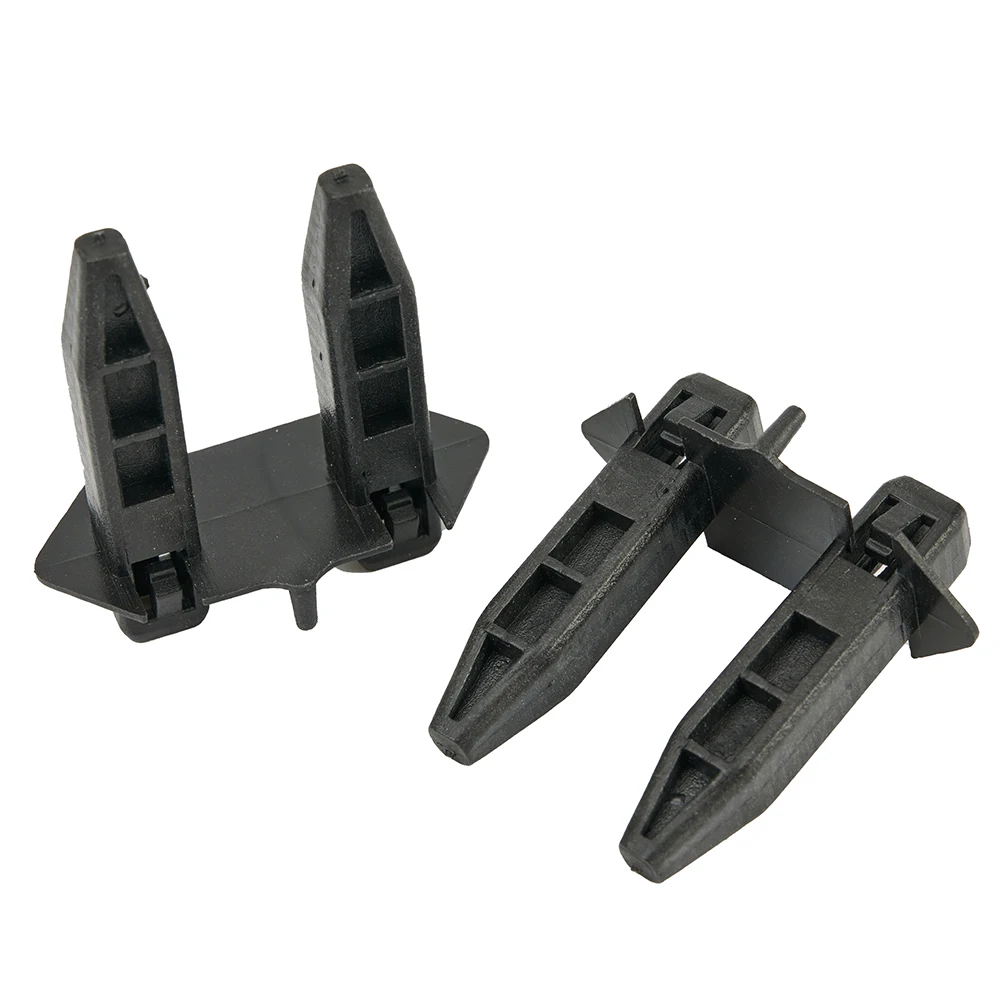 New Portable Retainer Clip Car 2pcs Black Front Panel Set Upper 53145-42010 Accessories For Toyota RAV4 2001-2005