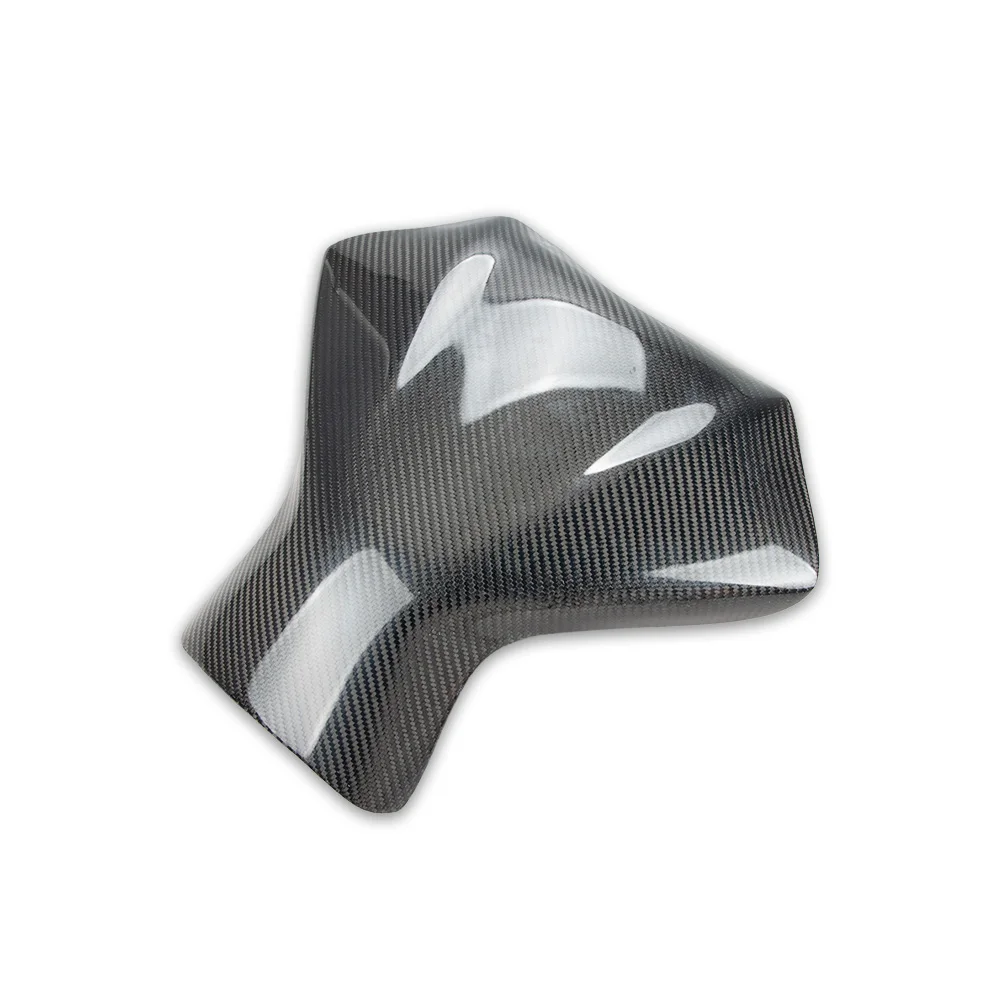 صالح لكاواساكي Z1000 2007 2008 2009 2008 07 08 09 دراجة نارية غطاء خزان الوقود الغاز حامي ألياف الكربون الحقيقية #2