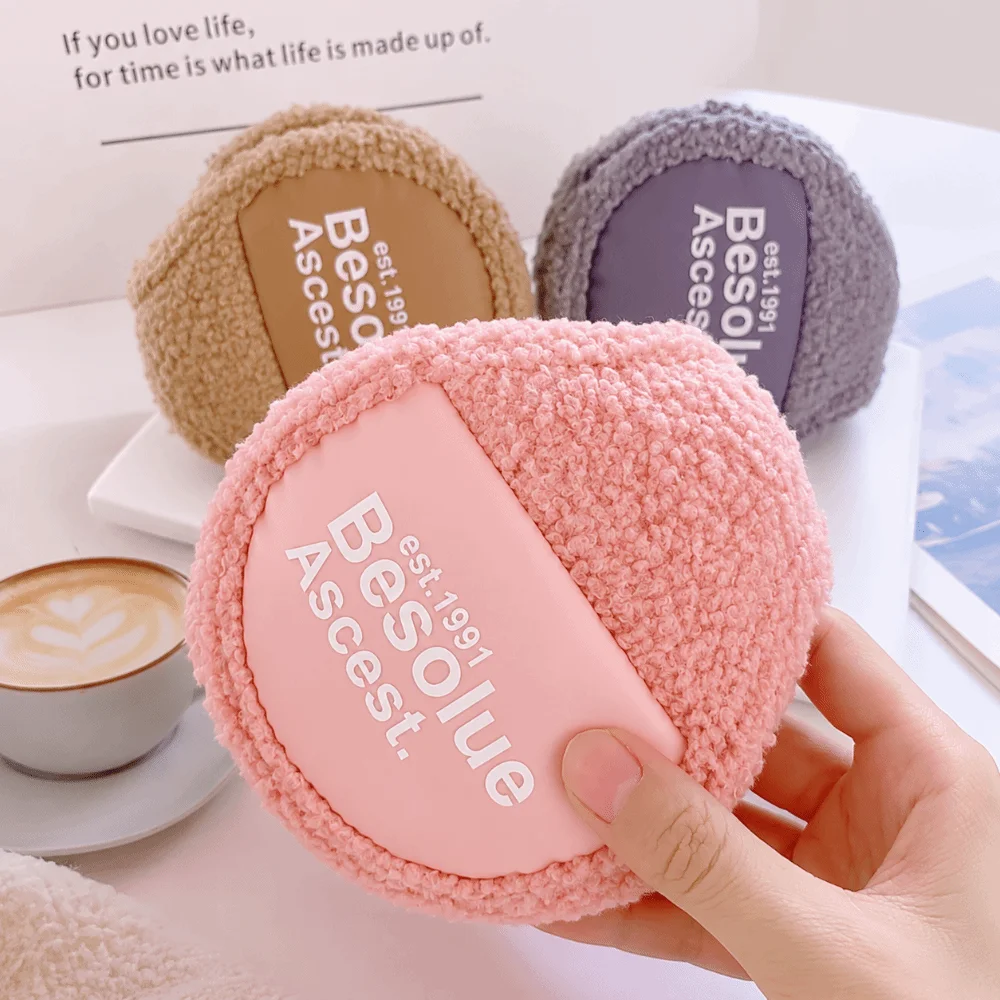 Fashion Warm Winter Earmuffs Folding Soft Earmuffs Thickened Cold Protection Earflap Protection Outdoor