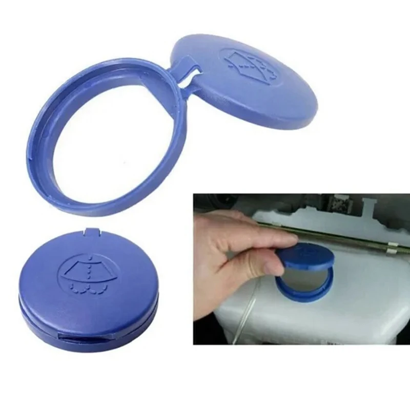 1 Piece Auto Windshield Washer Fluid Reservoir Cover Filling Tube Cap Blue Plastic For Citroen Peugeot 643235 643238