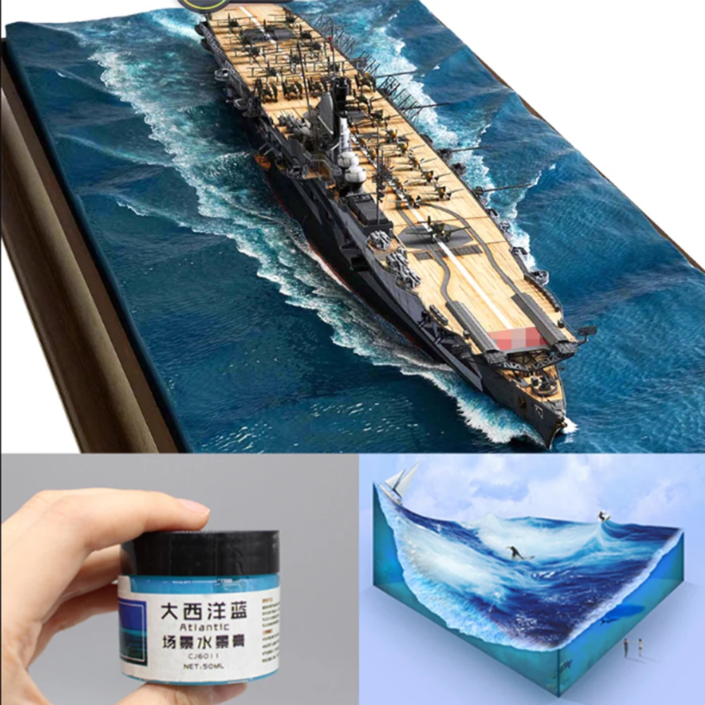 

DIY Water Feature Paste Materials For Rivers/Waves/Ocean/Waterfall/Shallow Crystal Drip Glue Scene Modeling Special Landscape