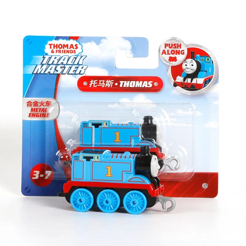 Orijinal Thomas ve arkadaş tren Strackmaster 1/43 Diecast parça araba modeli çocuklar için eğitim oyuncaklar Boys koleksiyonu doğum günü hediyesi