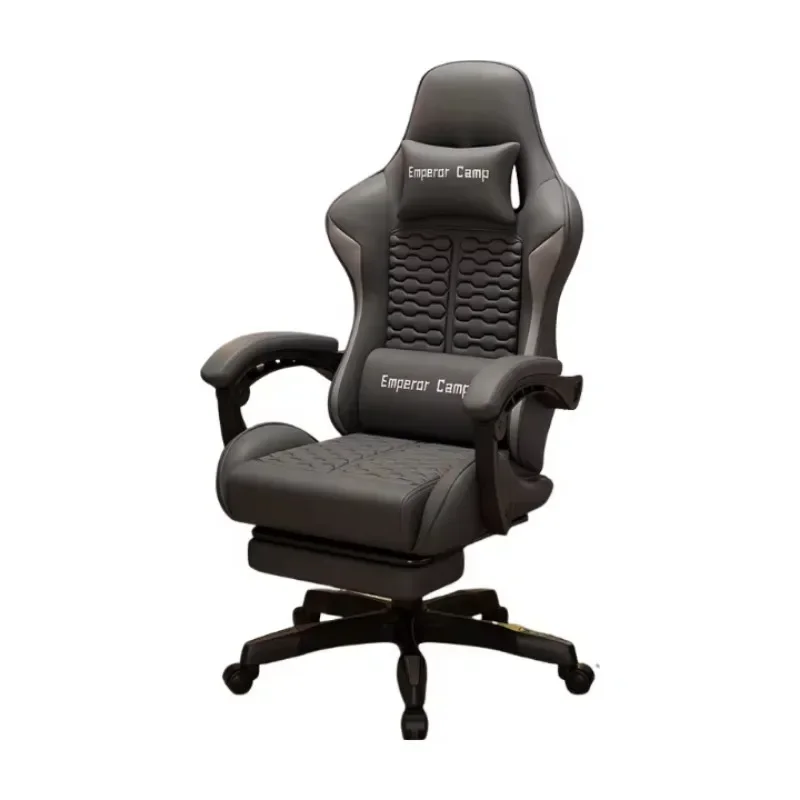 Swivel Reclining Ergonomic PC Gaming Chair High Quality PVC Leather Adjustable 2d Armrest Racing Style Chair  with Footrest