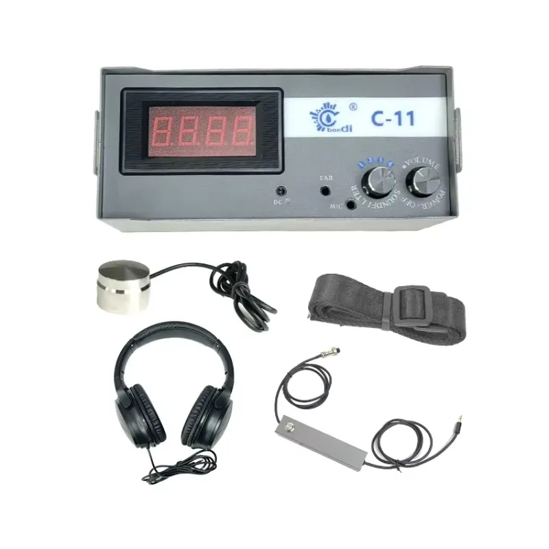 Bondi C-11 Unterirdisches Rohr-Wasserlecksensor-Detektor-Alarmsystem zur Erkennung von Wasserlecks