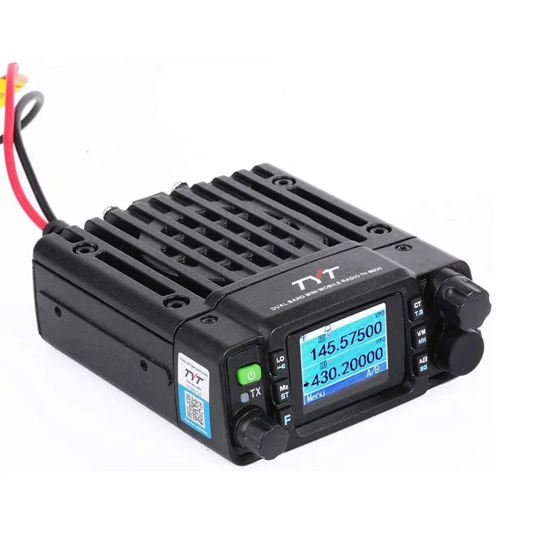 

NEW TYT TH-8600 Dual Band VHF/UHF 144-148MHz/420-450MHz Mini Mobile Transceiver IP67 Waterproof Mobile Car Radio w/F Programming