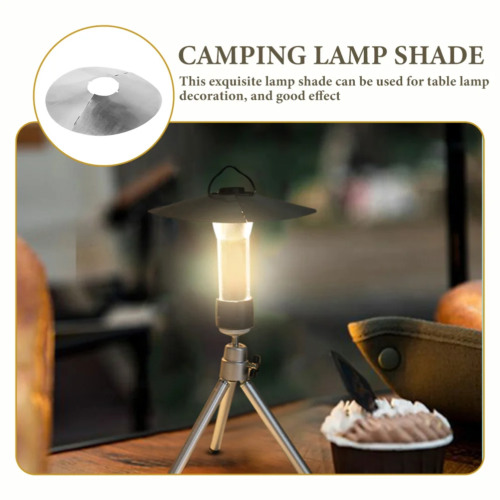 Stainless Steel Camping Lampshade Lantern Light Covers Decorative Replacement Shades Vintage Simple Design Warm Atmosphere Table