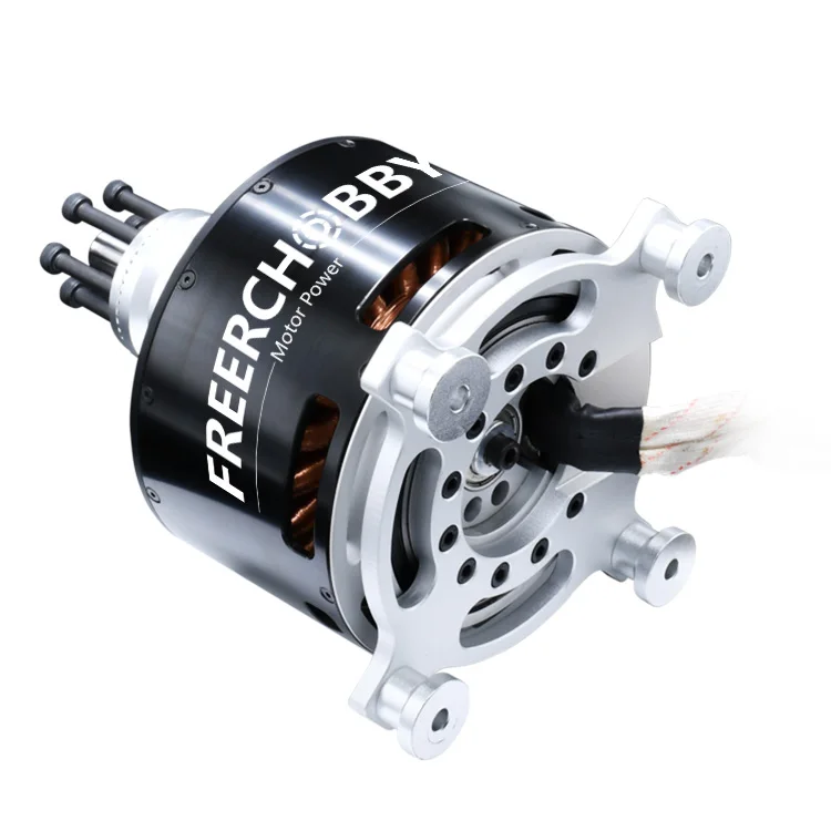 FRC high efficiency 12090 80kv 23Nm 15kw watercooling outboard surfboard Efoil body board jet ski outrunner brushless motor