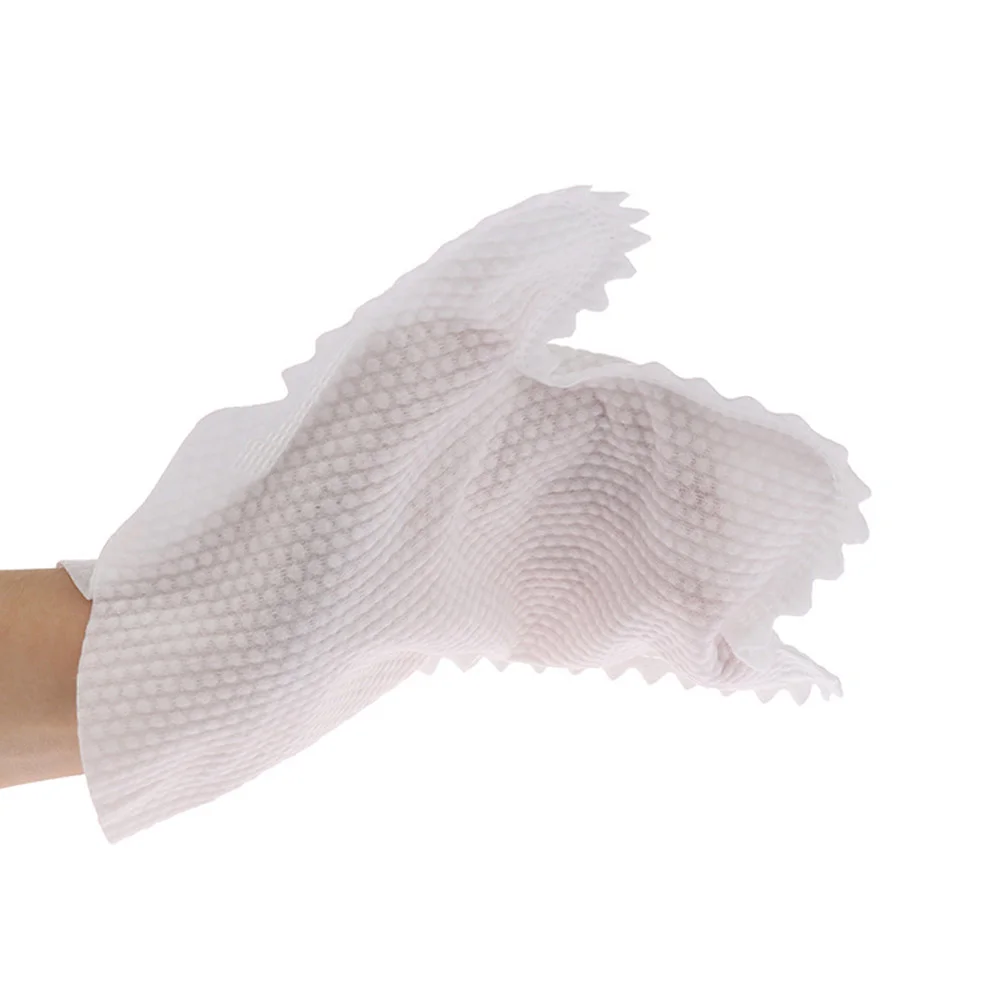 20 PCS Gloves Cleaning Kitchenware for Furniture Glass Home Dust Removal White Room