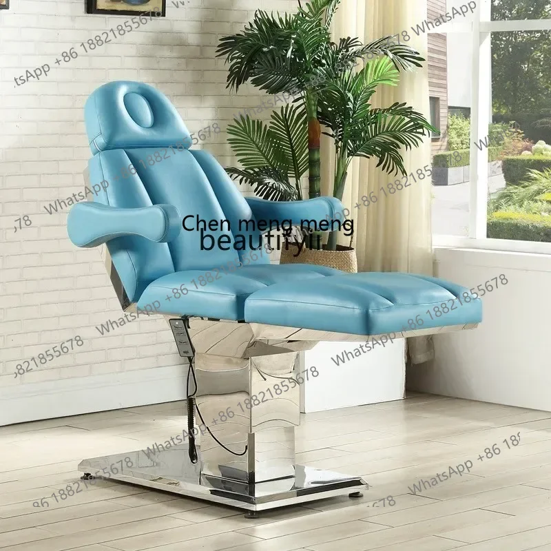 D178 D9 Manufacturer electric beauty bed stainless steel micro-finishing beauty salon pedicure chair tattoo embroidery transplan 3