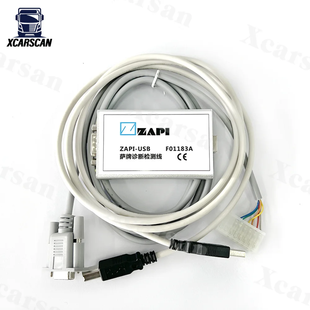 

2024 ZAPI-USB electric controller diagnostic tools /tool programmer ZAPI F01183A data cable zapi console software