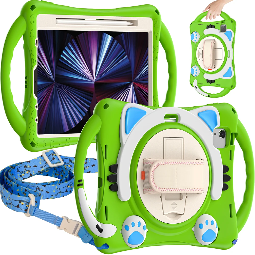 

Table Case for iPad Air 11 2025 5th 4th 4 5 Air5 Air4 10.9'' Case Pro11 Pro 11 2022 2020 2021 Cover Rotate Stand Silicone Shell