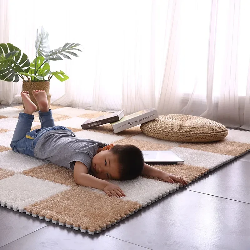 

Нетоксичный безопасный детский игровой коврик, мягкий противоскользящий коврик-пазл, водонепроницаемое пенополиуретановое напольное покрытие для детей, коврик для игровой комнаты малышей