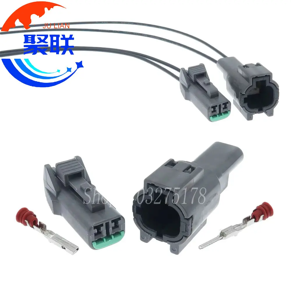 1 Set 2 Pin 7222-8520-40 7123-8520-40 Car Turn Signal Light Wire Socket for Nissan PB015-02320 PB015-02850 Waterproof Connector
