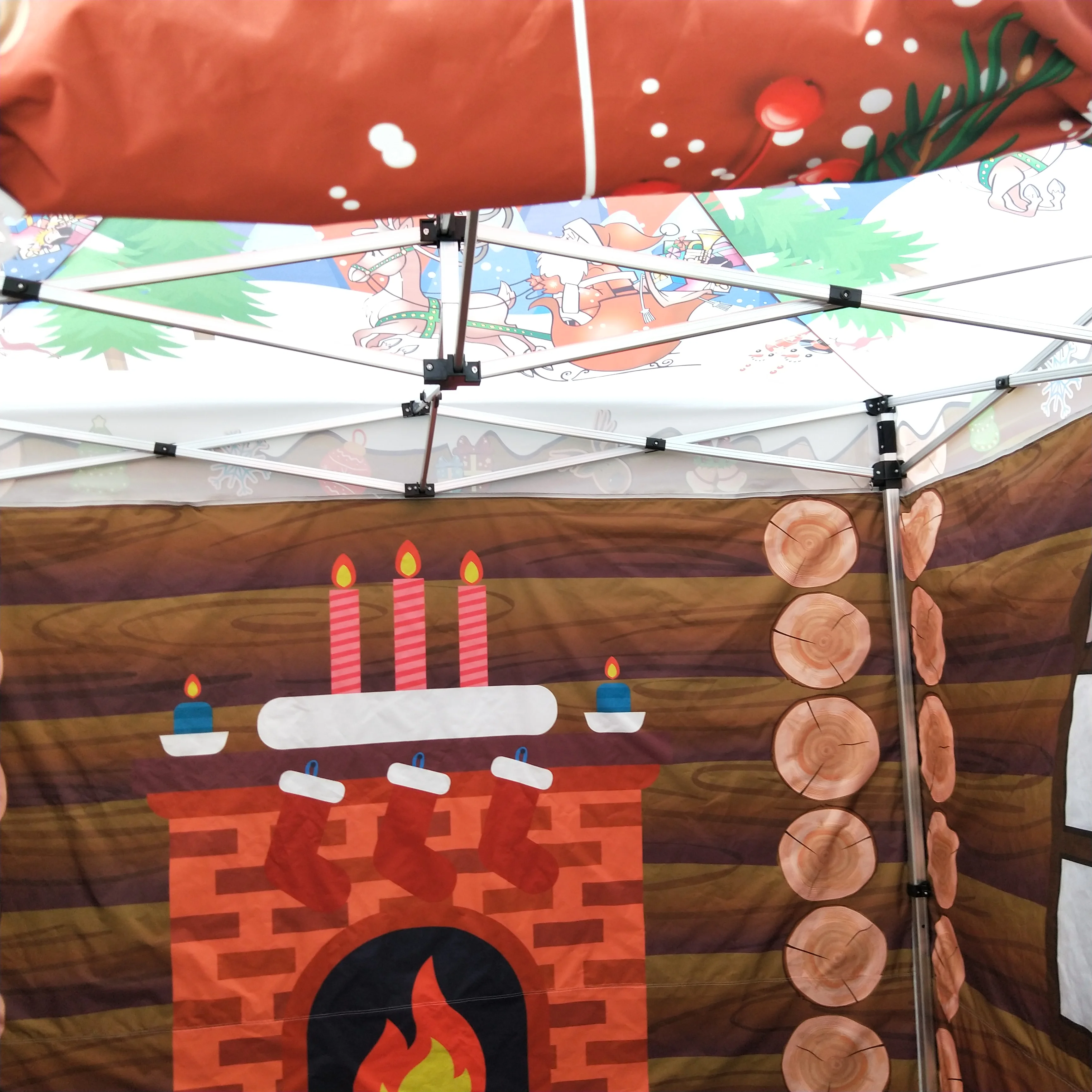 Custom Canopy Tent 10x10 with  - огляд і ціна Gazebo Pop Up