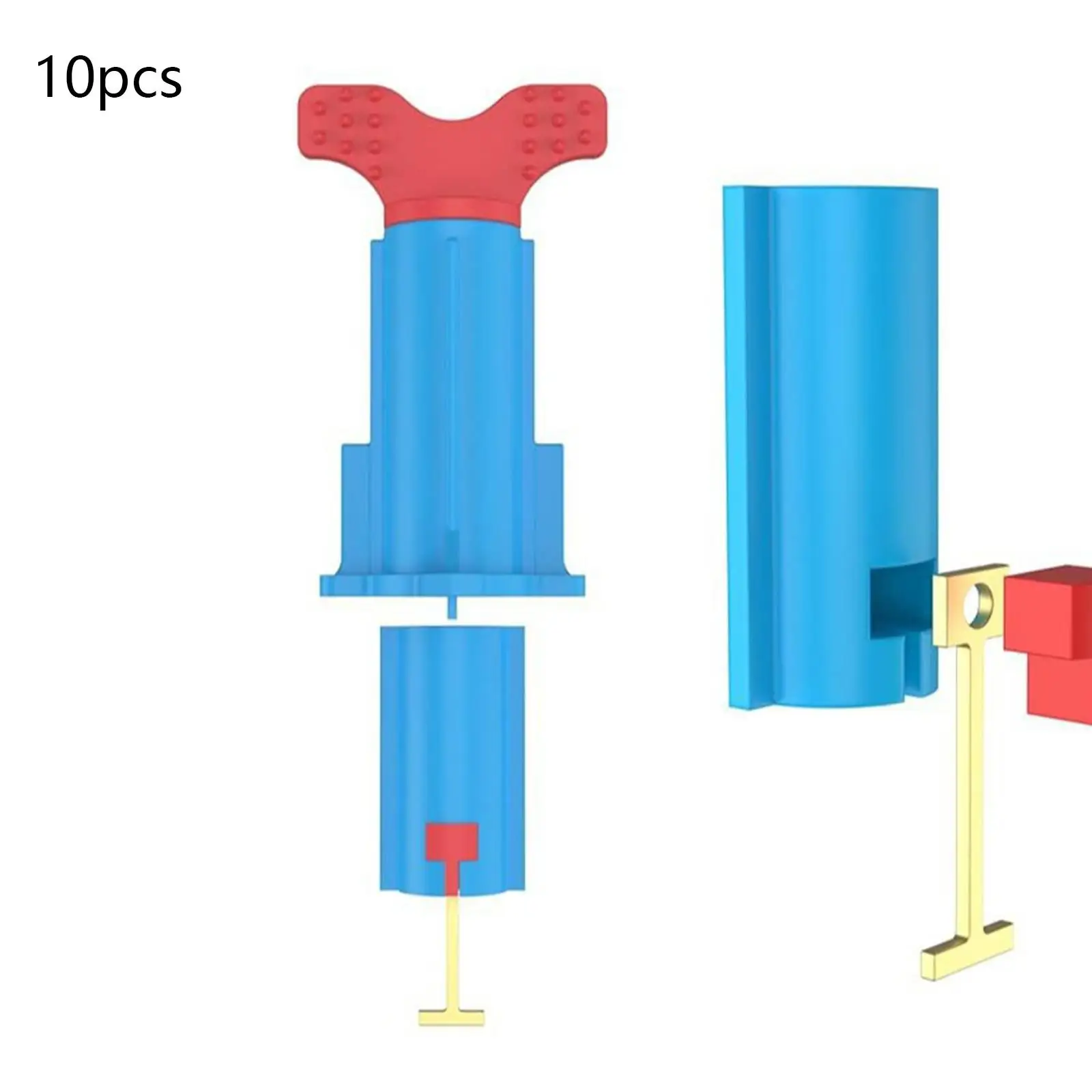 10Pcs Tile Leveling System Kit for DIY and Professional Workers