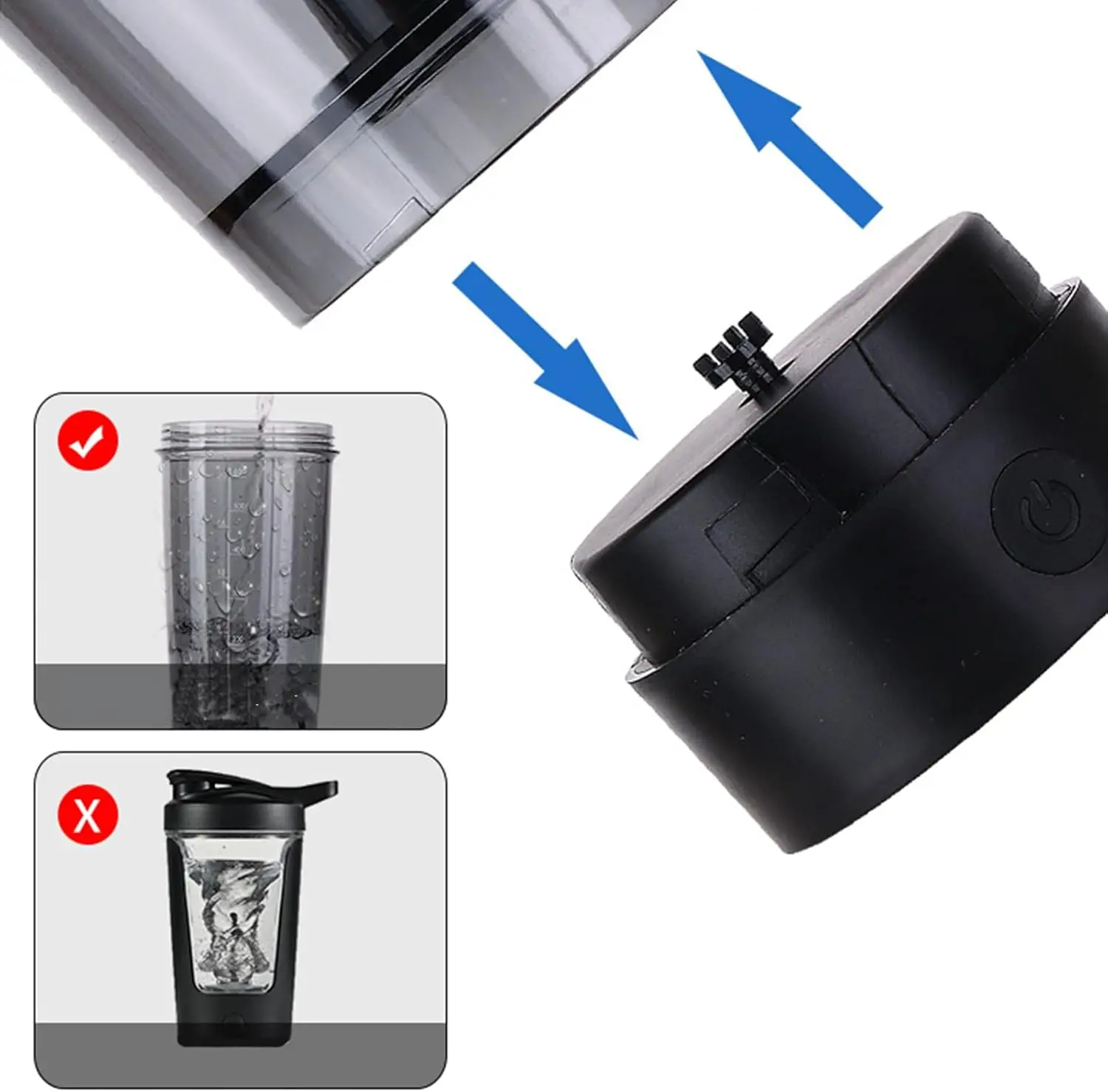 Electric Protein Shaker Cup 4