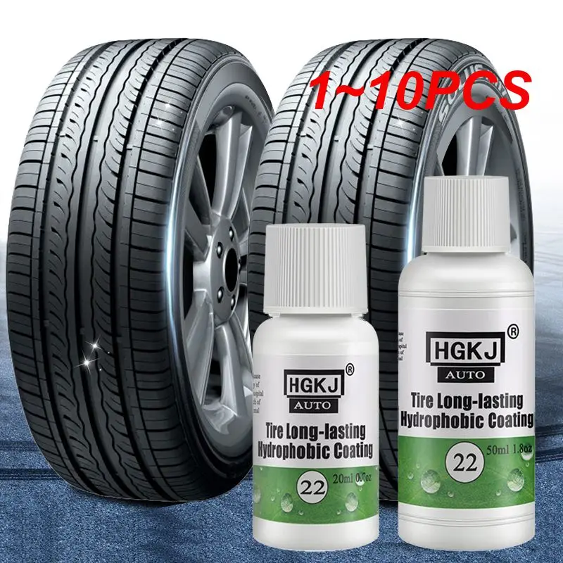 

1~10PCS Plastic Renovator 20-100ML HGKJ 24 Coating for Auto Rubber Repair Clean Restore Gloss Black Shine Seal Brighten Retread