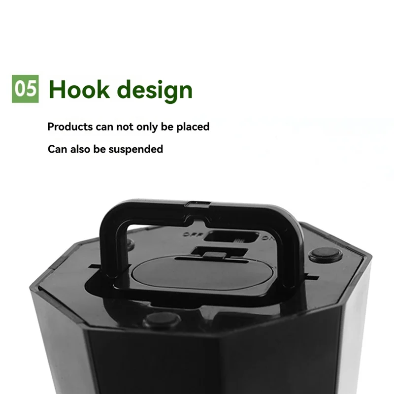 

TKOH-портативные USB-вентиляторы для стола с голографическими лопастями, отпугивающие мухи, осы, пчелы, уличный вентилятор для пикника для ресторана, дома 2,