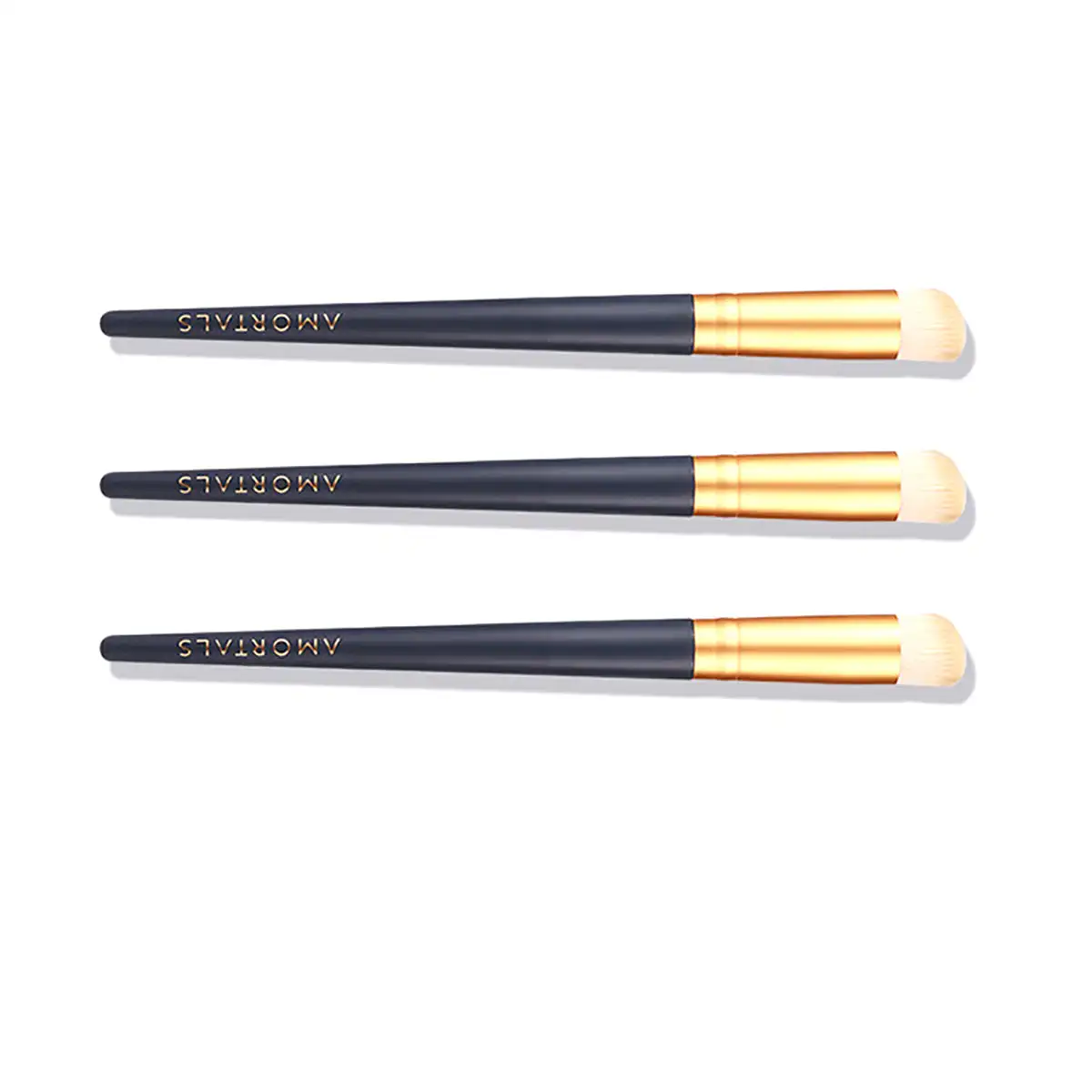 

Amortals Slant Concealer Brush #270 Black X3Pack