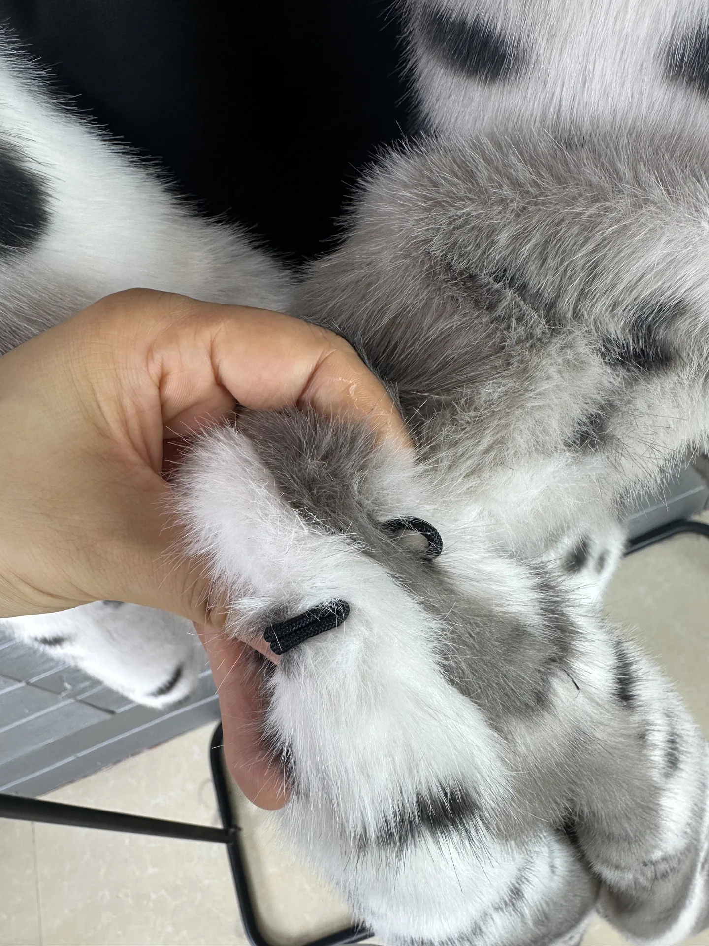 DEAT 2026 Winter Fashion Imitation Fur Leopard Pattern Coat For Women Notched Collar Long Style Notched Collar Jacket 11B9518