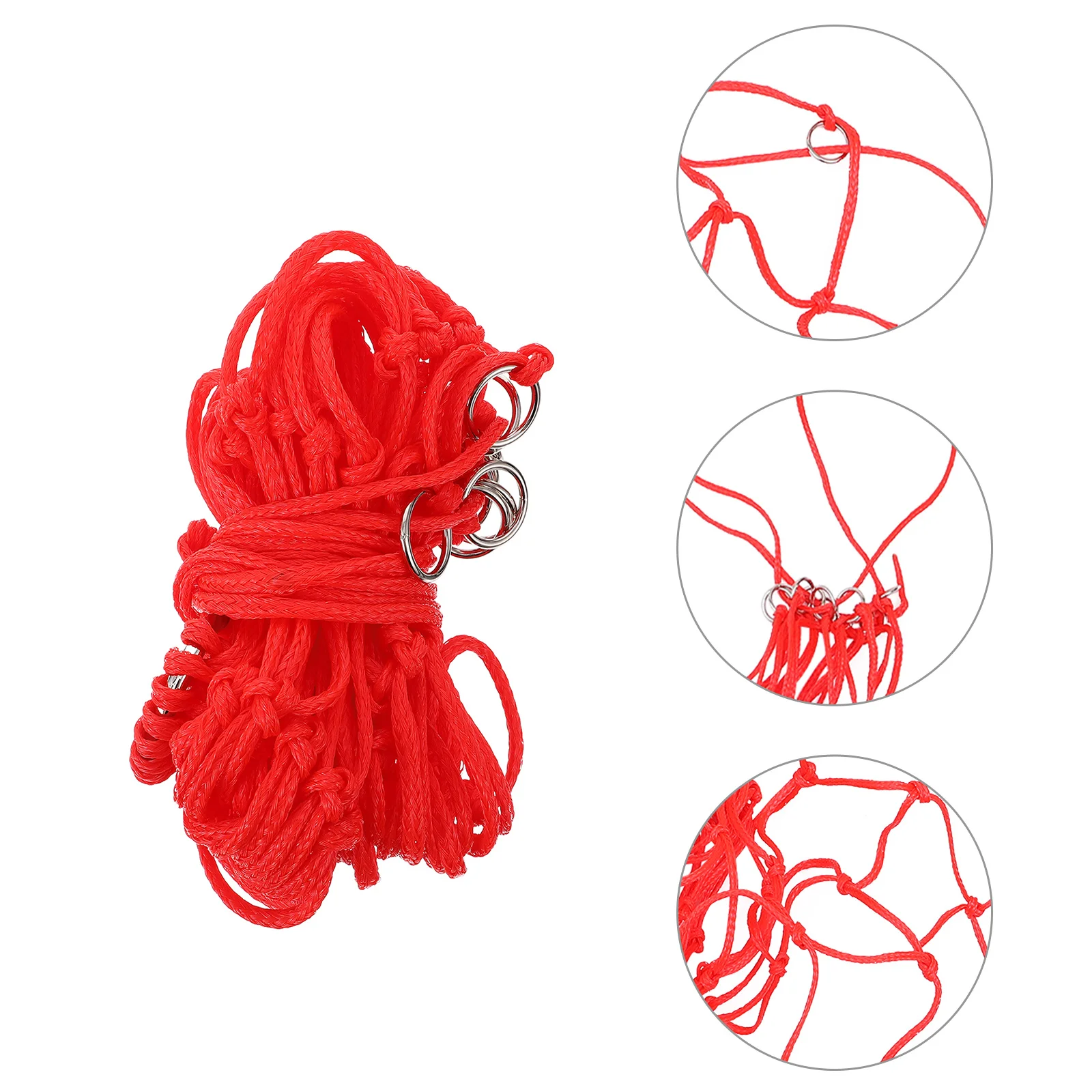 حقيبة تغذية بطيئة شبكة القش 20 فروع حبل نايلون شبكة شديدة التحمل سعة كبيرة شبكة تغذية الحصان تغذية بطيئة متينة #5