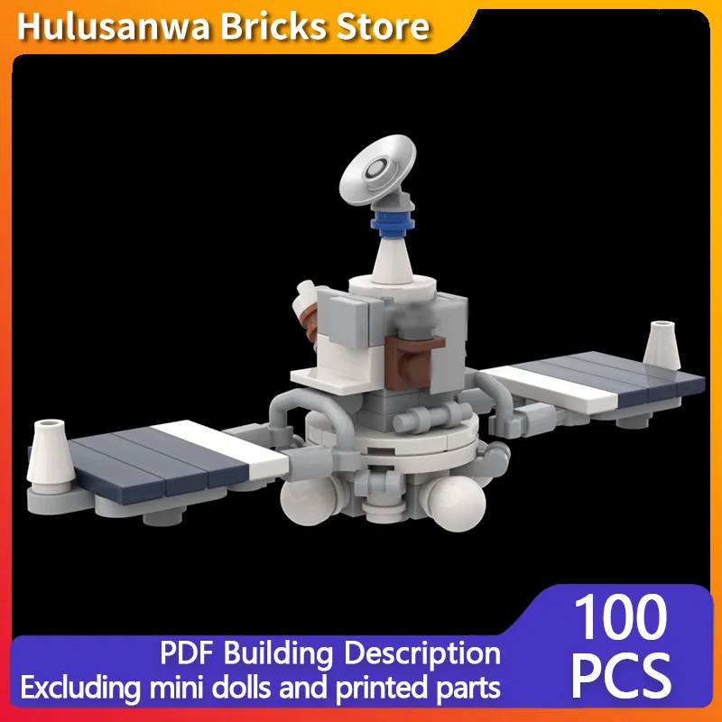

Interstellar Spacecraft Model MOC Building Bricks War Equipment Modular Technology Gifts Holiday Assemble Children Toys Suit