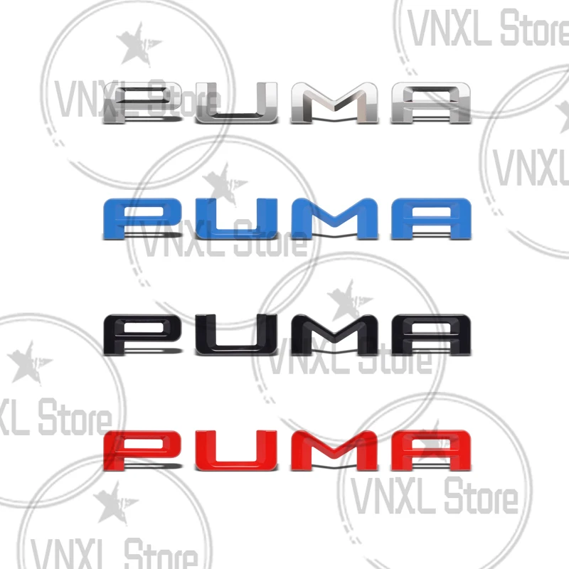 

Car-Styling For Letter 3D Metal Stickers EcoBoost Hybrid MK2 MK3 MK4 Car Trunk Body Emblem Auto Decals Accessories