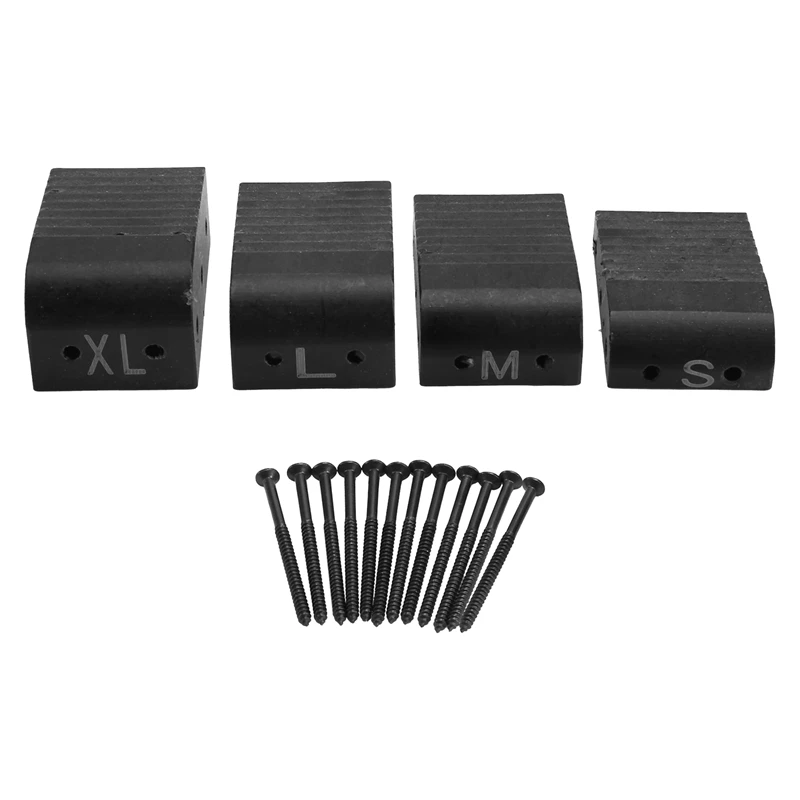 

Guitar Floating Tremolo Blocks 4 Sizes Wood Guitar Floating Tremolo Wedge Multifunctional String Changing Tools-ABAF