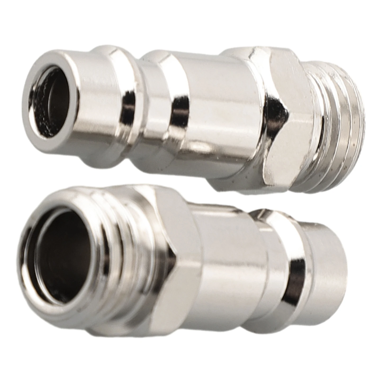 

2pcs 1/4inch Male Thread Air Compressor Hose Quick Coupler Plug Socket Connector Fittings Euro Quick Connect Release Fitting