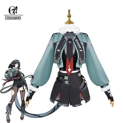 ROLECOS Zenless Zone Zero Jane Doe Cosplay Costume Physical Anomaly Agent Jane Doe Uniform Women Halloween Party Outfit