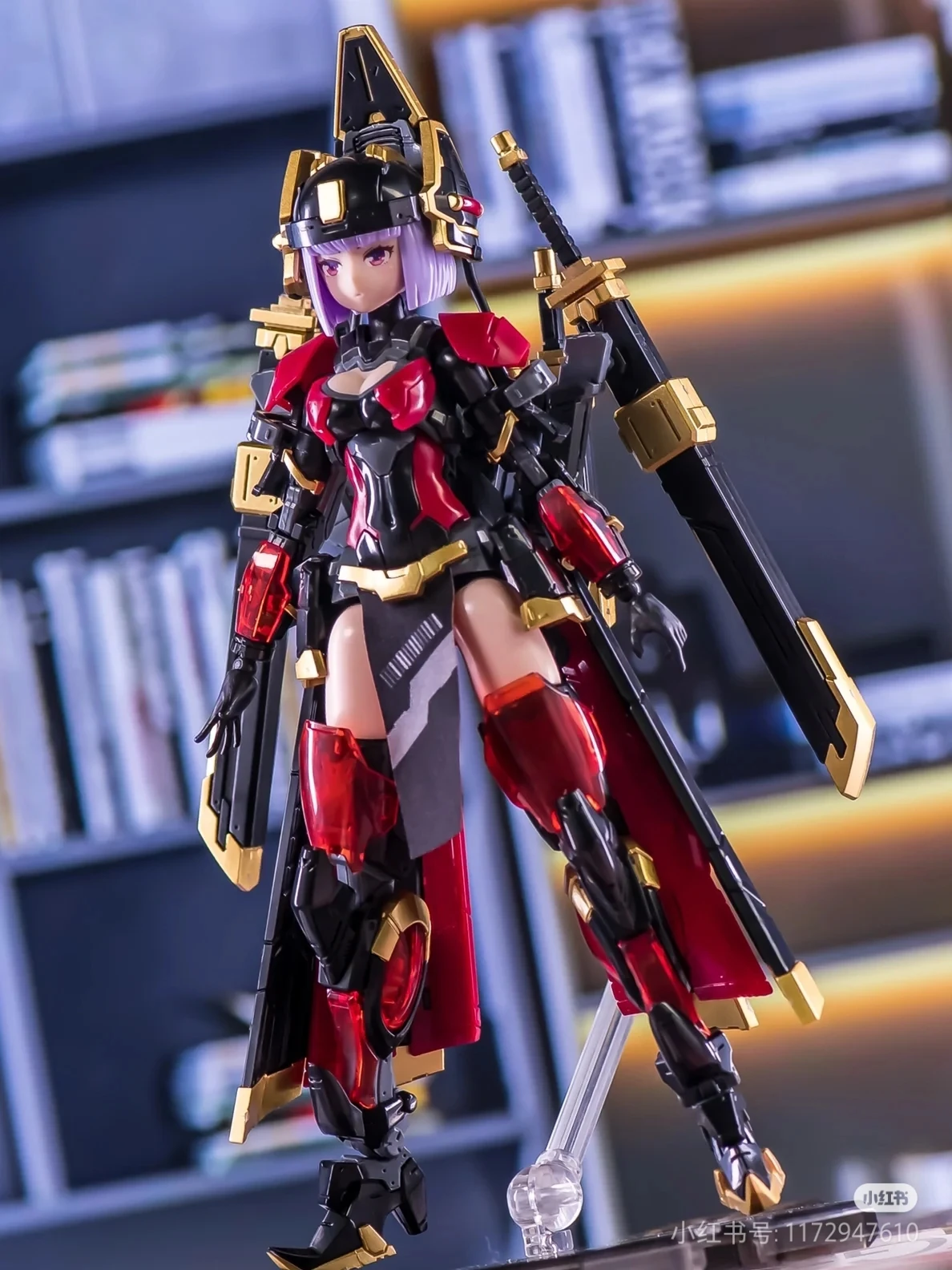 Matriks Nuklir Serigala Gila Serigala Adik Carolina Rolfe Mesin Rakitan Model Ibu Mainan Kit Model Perakitan Figur Aksi Anime