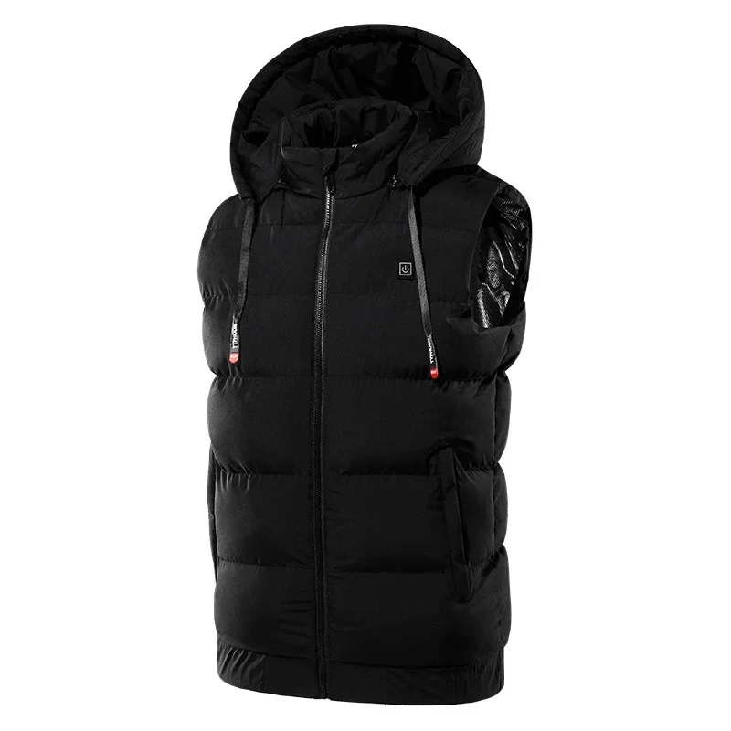 Cycling ride zone 9 Heated Vest Jacket Coat Intelligent Electric Heating Thermal Warm Clothes Winter Heated Hunting Hiking