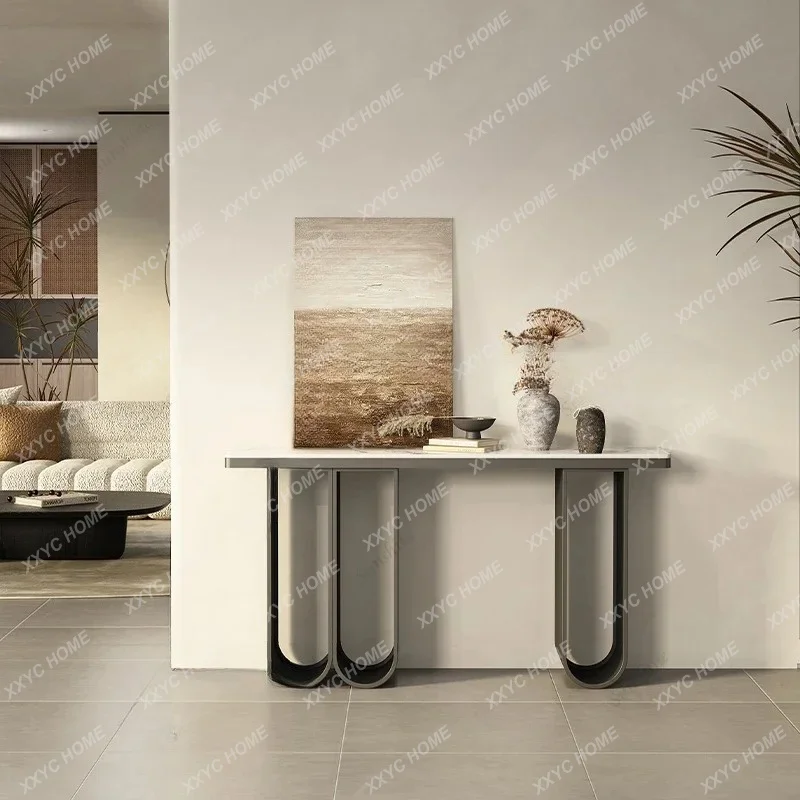 Industrial  Console Table Luxury Rustic Design Aesthetic Console Table Premium Beauty Meuble Salon Furniture Living Room