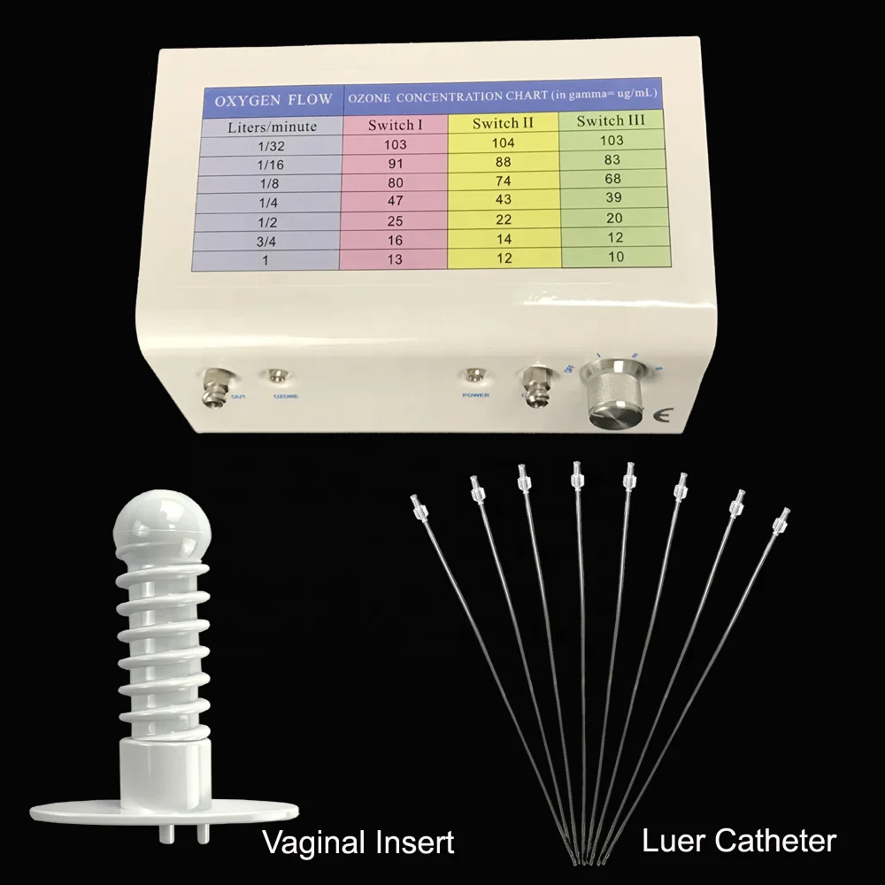 multifunctional Accurate Wide Range Concentration Water, Oil, Pure O3 Insufflation, Injection Medical Ozone Generator Aquapure