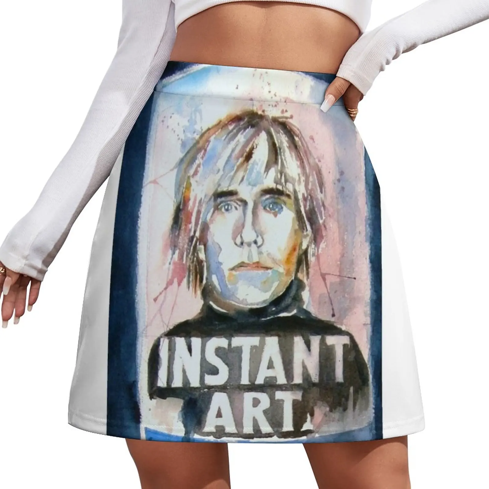 

Warhol Mini Skirt kpop skirts women summer 2023