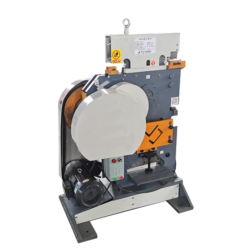 من السهل تشغيل آلة قطع الصلب الحديدية المعدنية متعددة الوظائف آلة التثقيب والقص بزاوية الكل في واحد #2