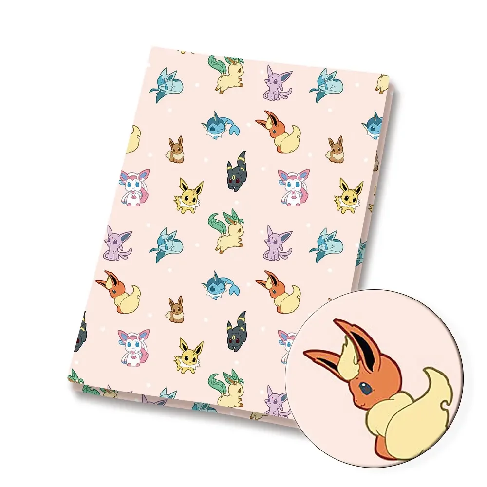 Pokemon Cartoon Stoff 140*50cm handgemachte Nähen Patchwork Quilten Baby Kleid Home Sheet bedruckten Stoff Stoff Nähen Kinder