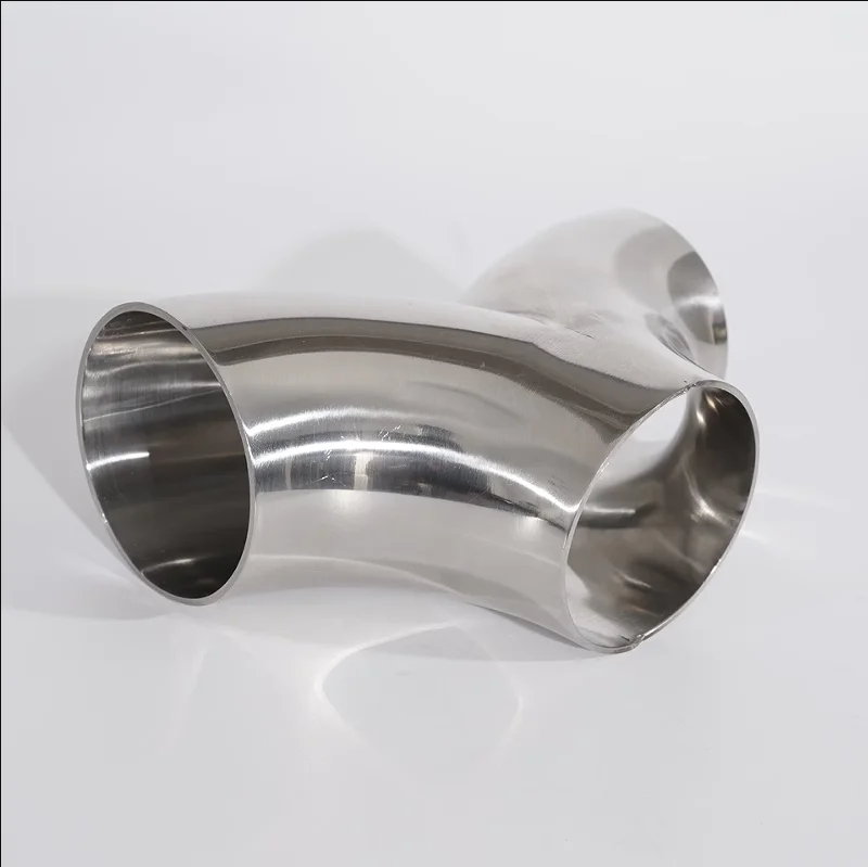 SUS 304 Edelstahl Sanitär-Stumpfschweißverbinder Y-Bogen 3-Wege-Rohr AD 19-102mm Zubehör Separator für Selbstgebrautes Bier und Wein – Detail 4