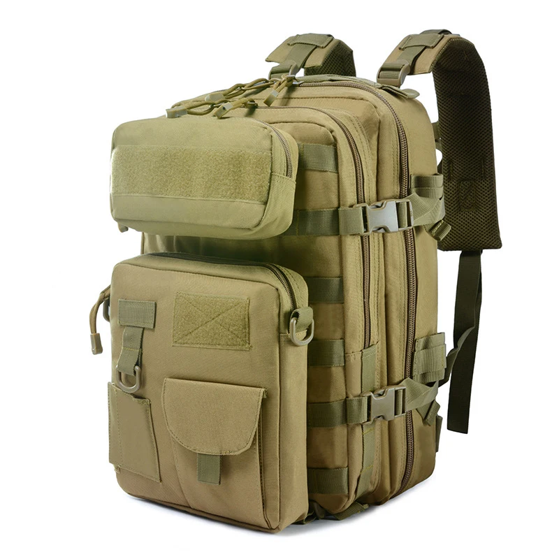 Zaino tattico militare dell\'esercito 40L borsa a tracolla da trekking Oxford di grande capacità zaino mimetico da uomo per il campeggio di caccia