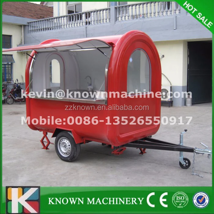 OEM Supply the Commercial Hot Dog Trolley Hot Dog Vending Carts For Sale