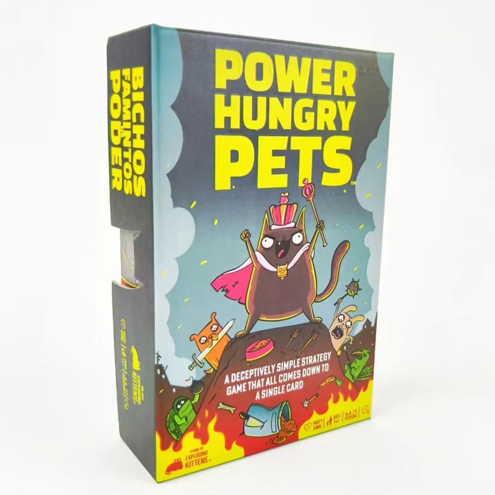Exploding Kittens Negro: La Mejor Opción para Juegos de Mesa en Familia y Fiesta