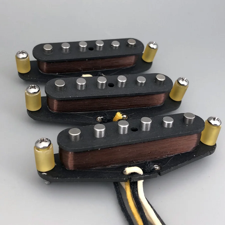 Texas Handwound Alnico 5 Guitar Pickups 42 Plain Enamel Wire