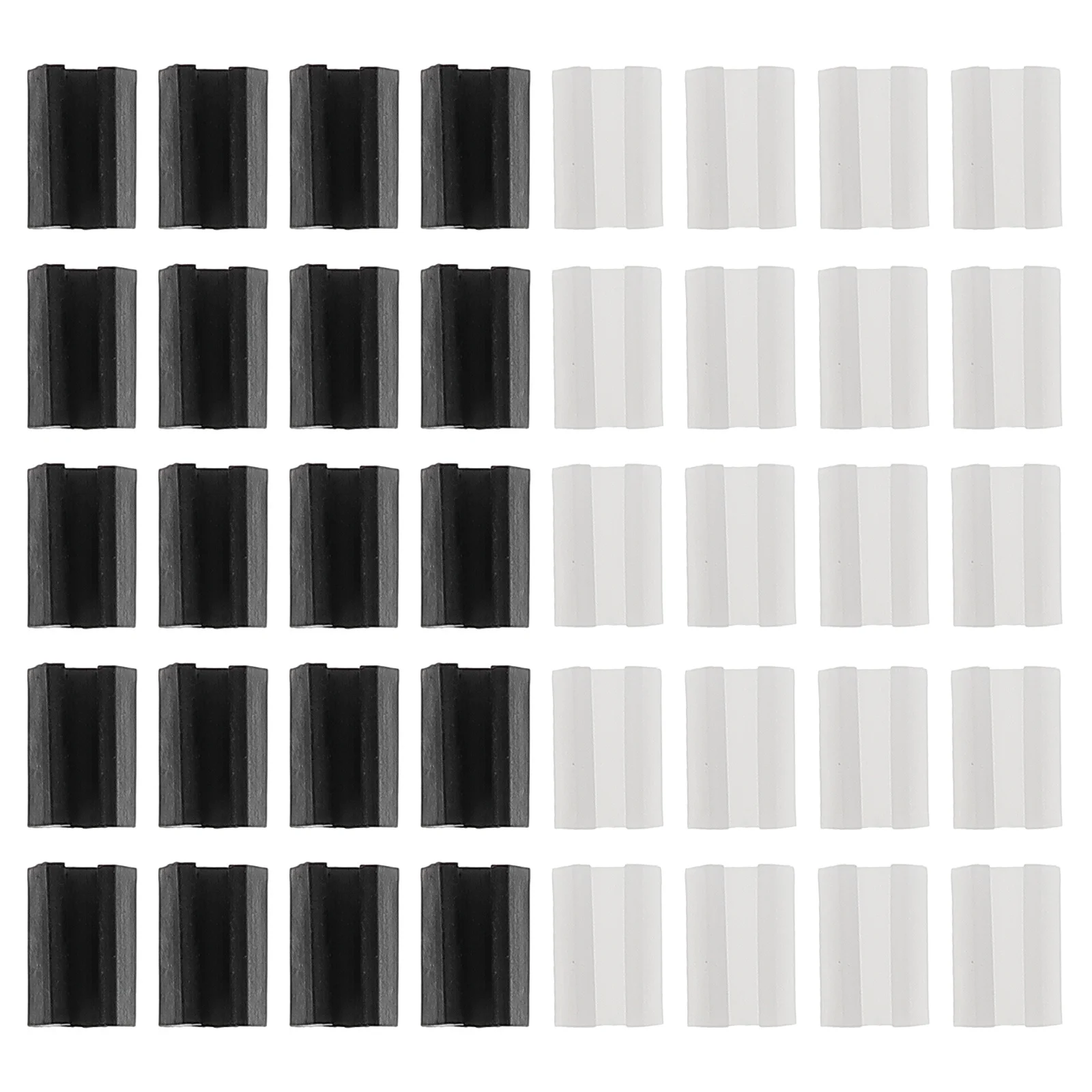 

40pcs Feet Covers Premium Plastic Table Table Leg Protectors Leg Protectors Furniture Floor Caps Mats Home Bedroom