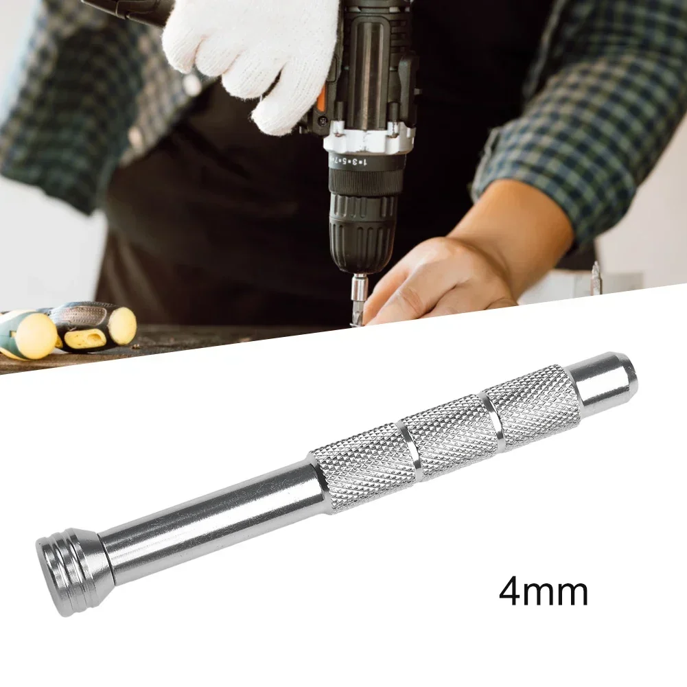 1pc Aluminum Alloy Precision Magnetic Screwdriver Handle Holder Repair Hand Tool FOR 4mm Hex Bits Extension Rods Hand Tools