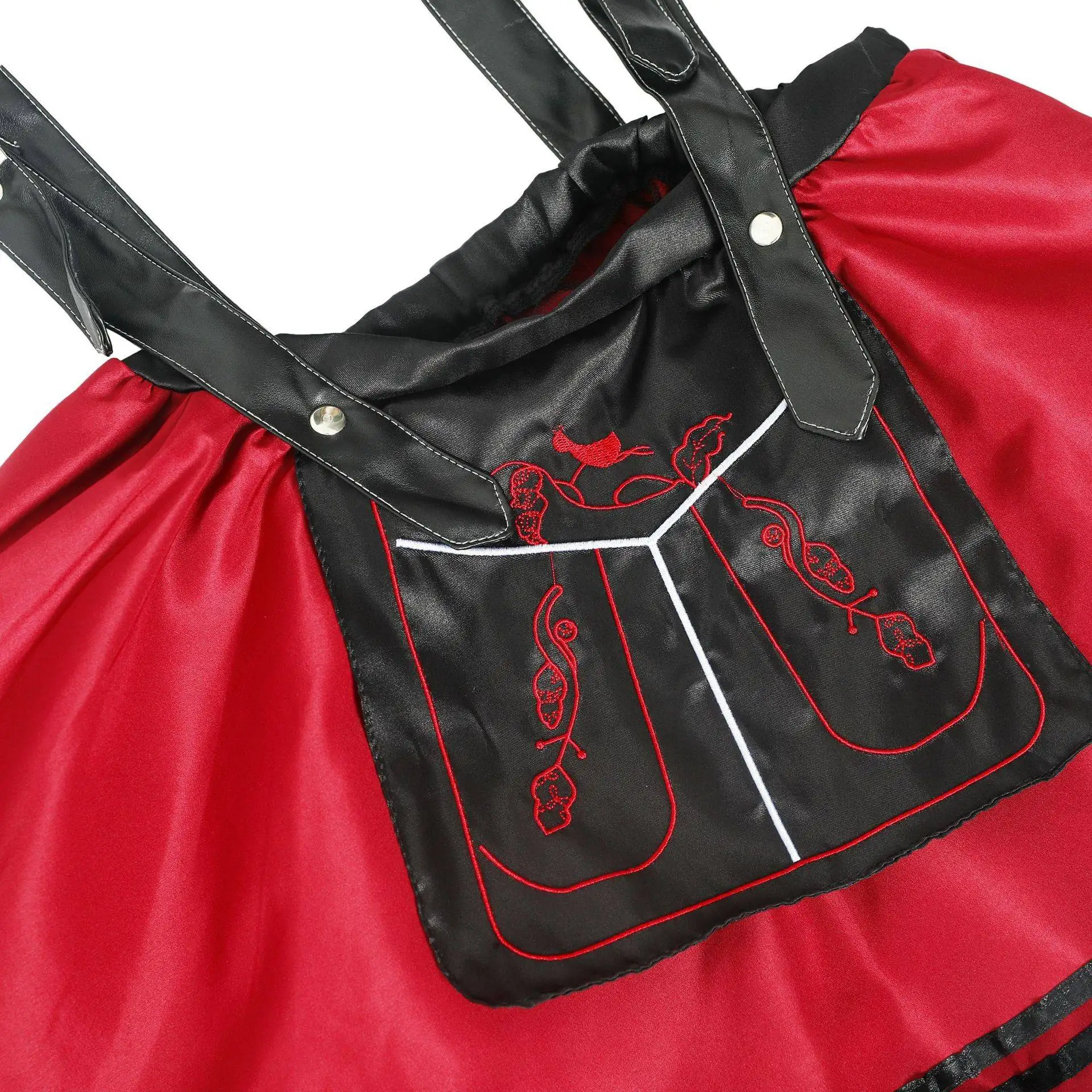 Costume de Festival de la bière pour femmes, jupe de spectacle sur scène, Costume de scène traditionnel ethnique allemande pour femmes Dr