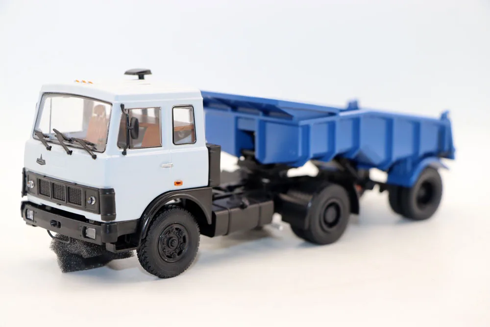 

НОВЫЙ Трактор EAC 1 43 MAZ 5432 с грузовиком MAZ 5232B METAL от AUTOHISTORY Литая под давлением модель Allo Tos для коллекции в подарок