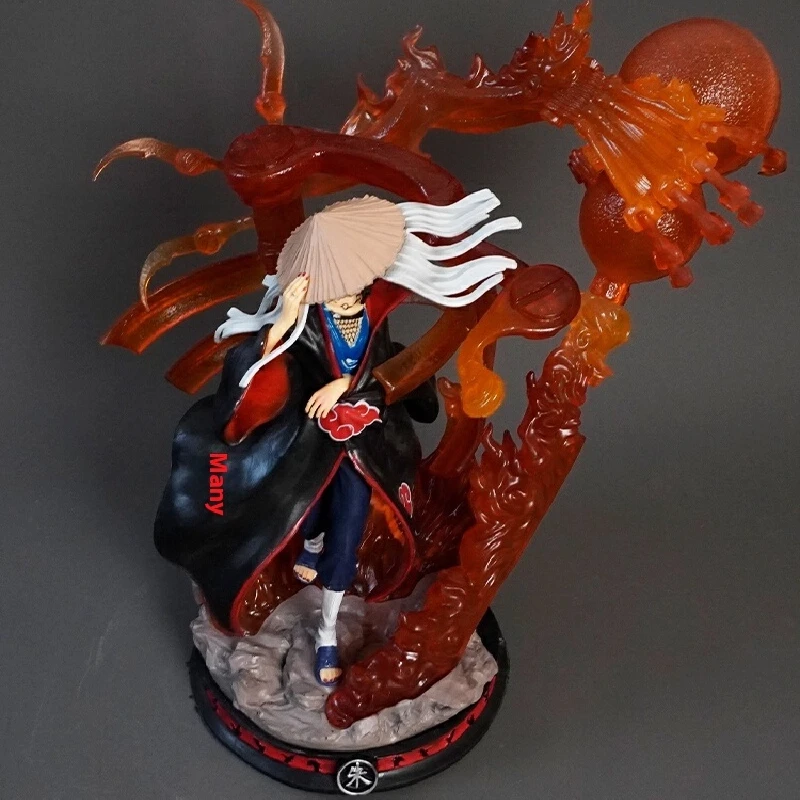 ฟิกเกอร์นารูโตะ อุจิวะ อิทาจิ อะคาสึกิ ขนาด 35 ซม. วัสดุ PVC แบบไขว้กับหมวกฟาง ของสะสมตั้งโต๊ะสำนักงาน ของขวัญวันเกิด